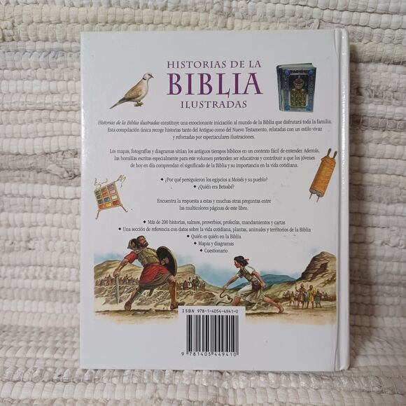Historias De La Biblia Ilustradas Libro - Mas de 200 Historias - Picture 2 of 4